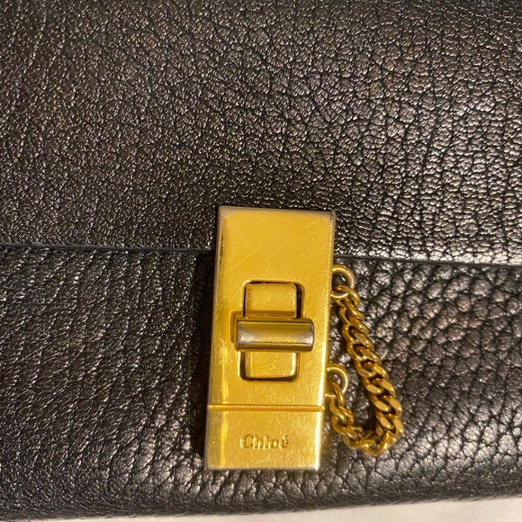 Chloe black leather drew wallet - Picture 6 of 14